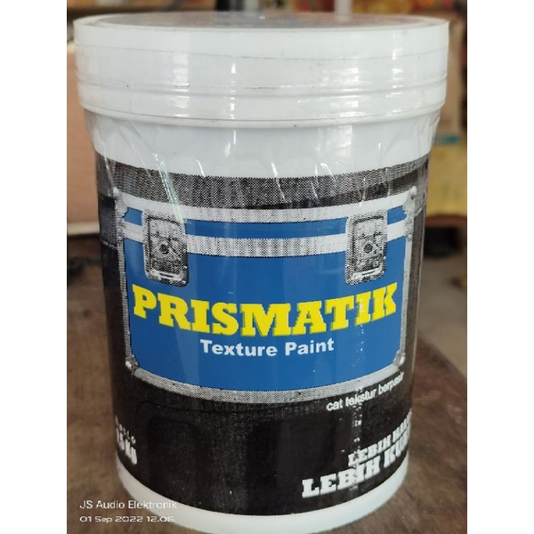 HITAM Prismatic texture Paint 1.5kg Black speaker box Paint Shopee