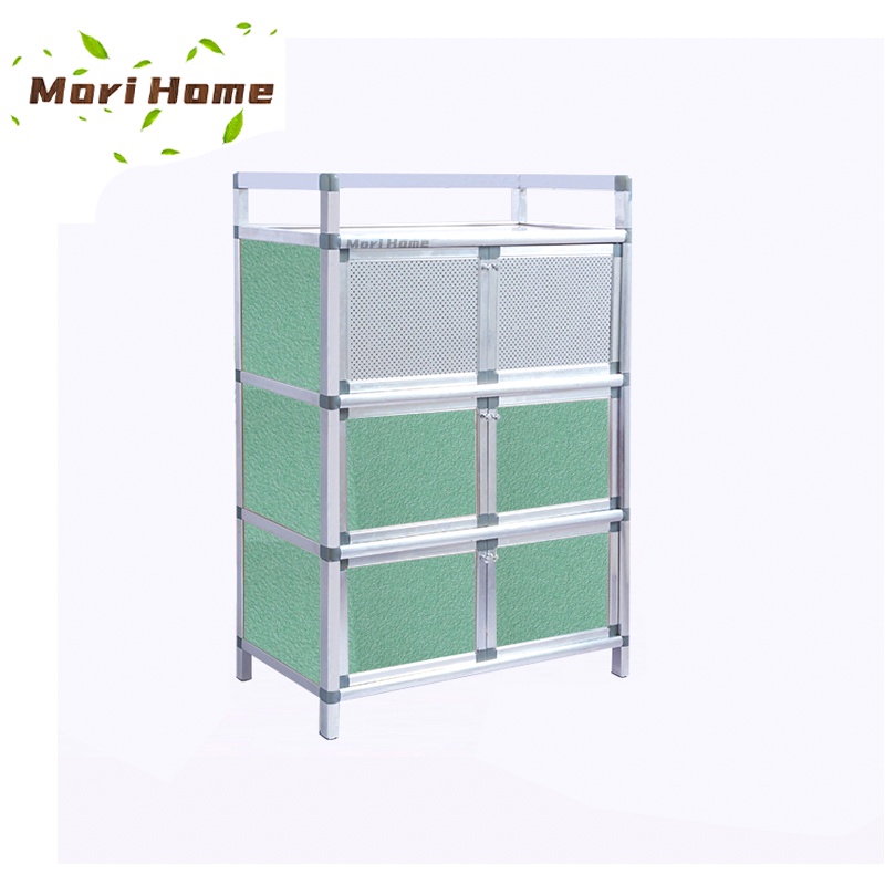 Laifon Kitchen Rack Closed Spice Storage Trolley Desktop Racks