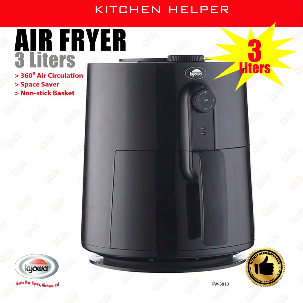 3 Liters AIR FRYER Kyowa KW3810 Shopee Philippines