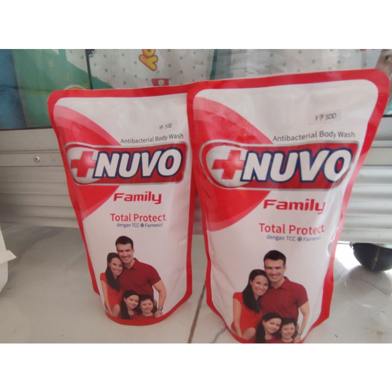 Nuvo FAMILY BODY WASH Liquid Bath Soap 450ml Shopee Philippines