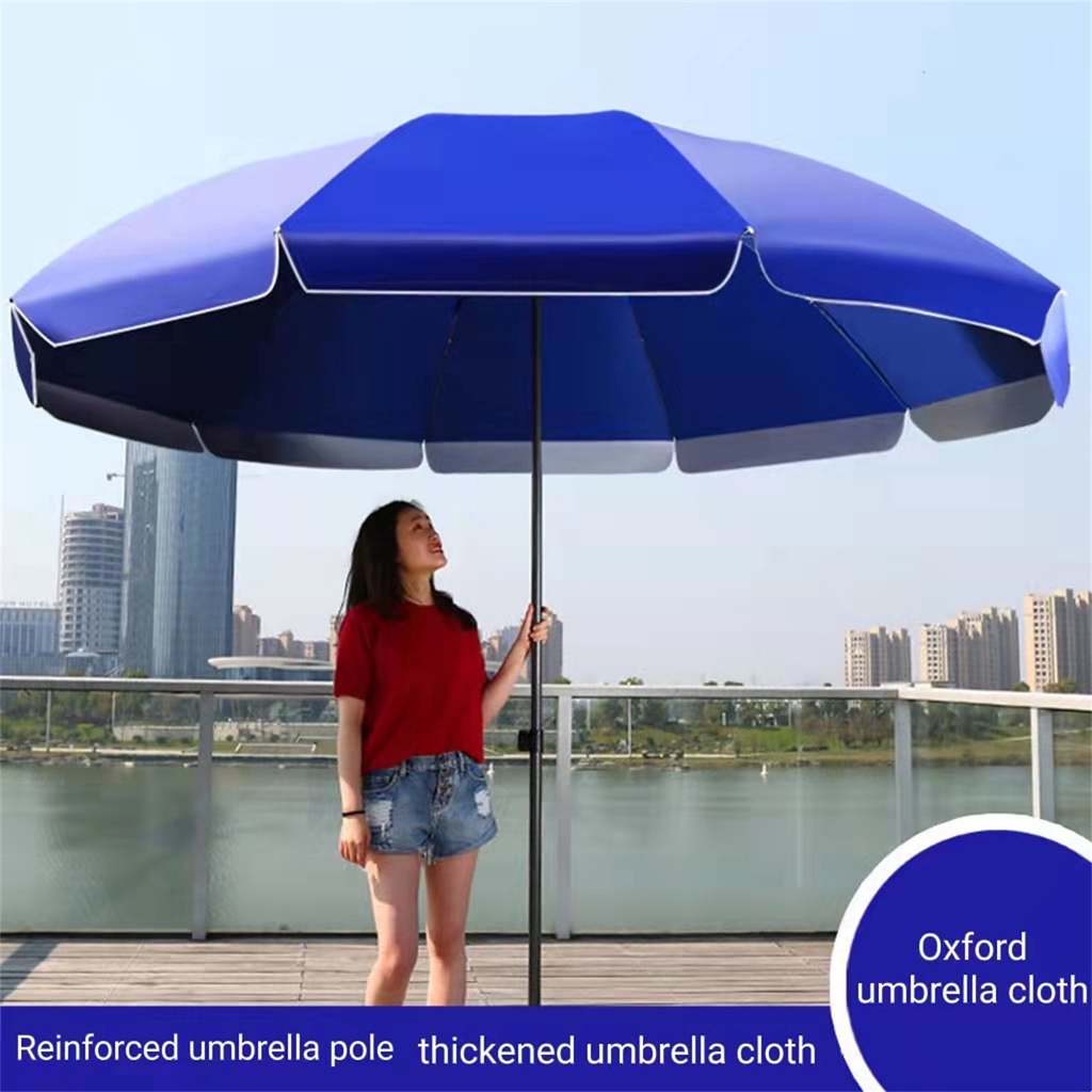 2M Garden Umbrella Sun Shade Beach Patio Umbrella Patio Umbrella big