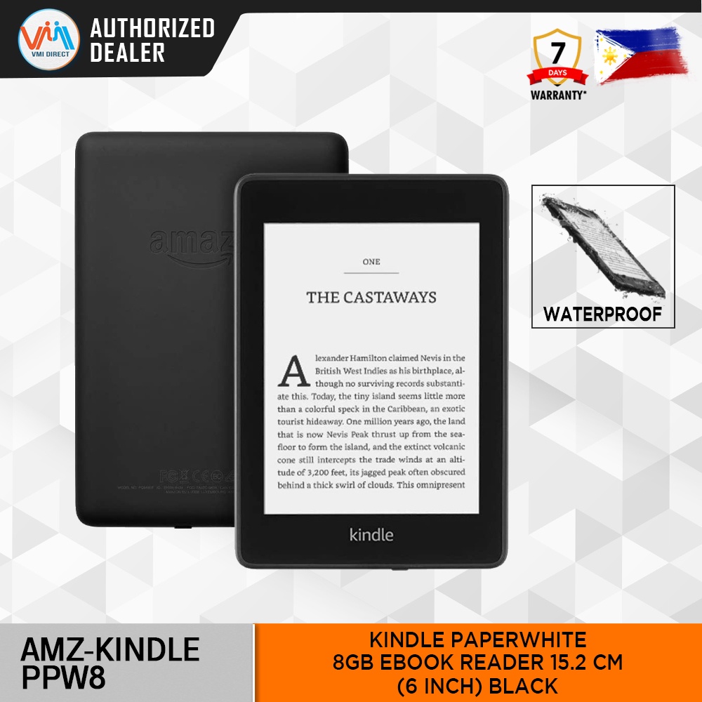 Kindle Paperwhite (10th gen) with Builtin Light, Waterproof, 8 GB