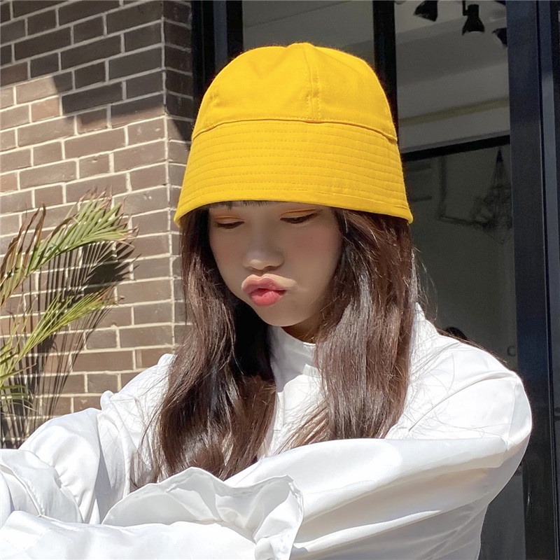 2DMb Sun Protection Japanese and Korean Style Men's Bucket Hat Sun