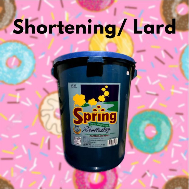 Vegetable Shortening Lard (Resealable ziplock ) 500g & 1KG Shopee