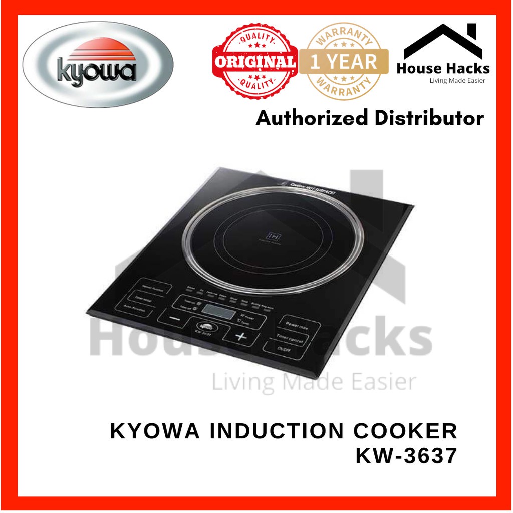 Kyowa Induction Cooker KW3637 (House Hacks) Shopee Philippines