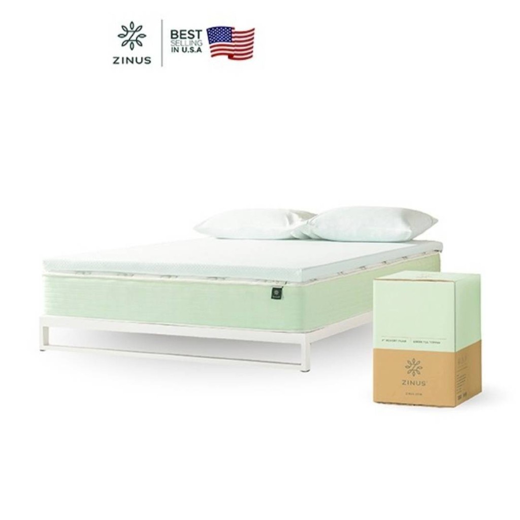 Zinus Green Tea Mattress, Soft Specs, Model Ada, size 3 feet, thickness 4 cm. Shopee Philippines