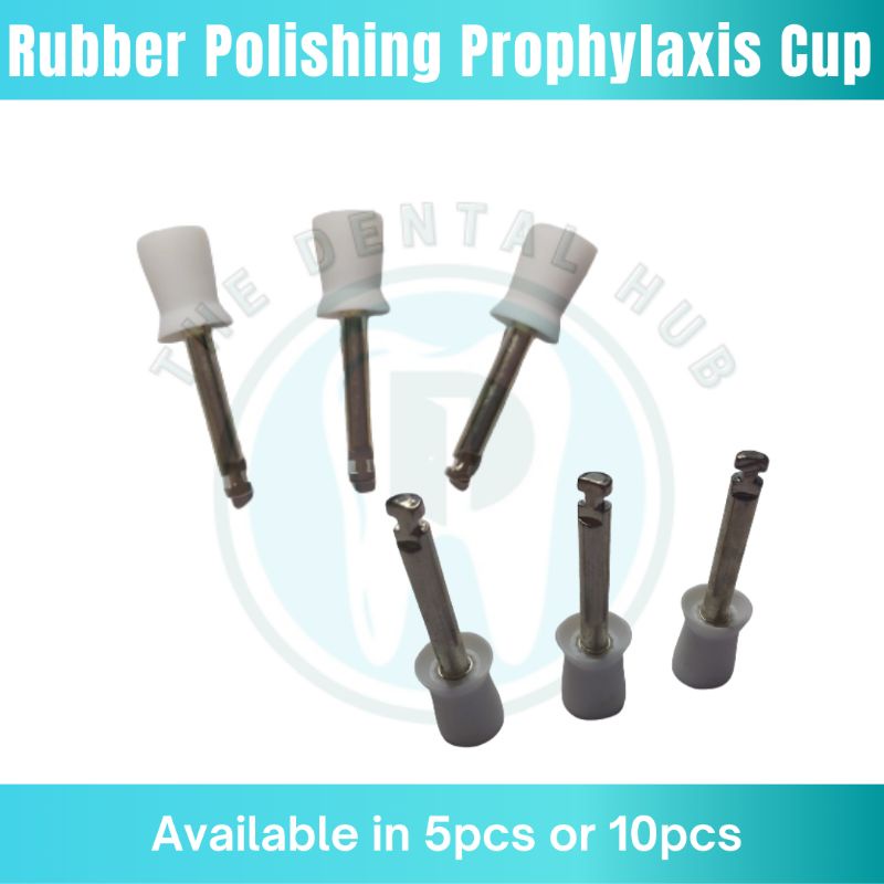 Rubber Polishing Prophylaxis Cup (sold in 5pcs or 10pcs) Shopee