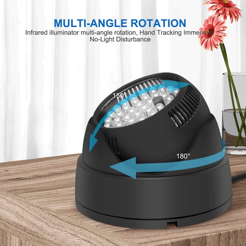 HOT Ir Illuminator Infrared Light Compatible for Meta Quest 2, Oculus Quest, Quest 2, Enhance