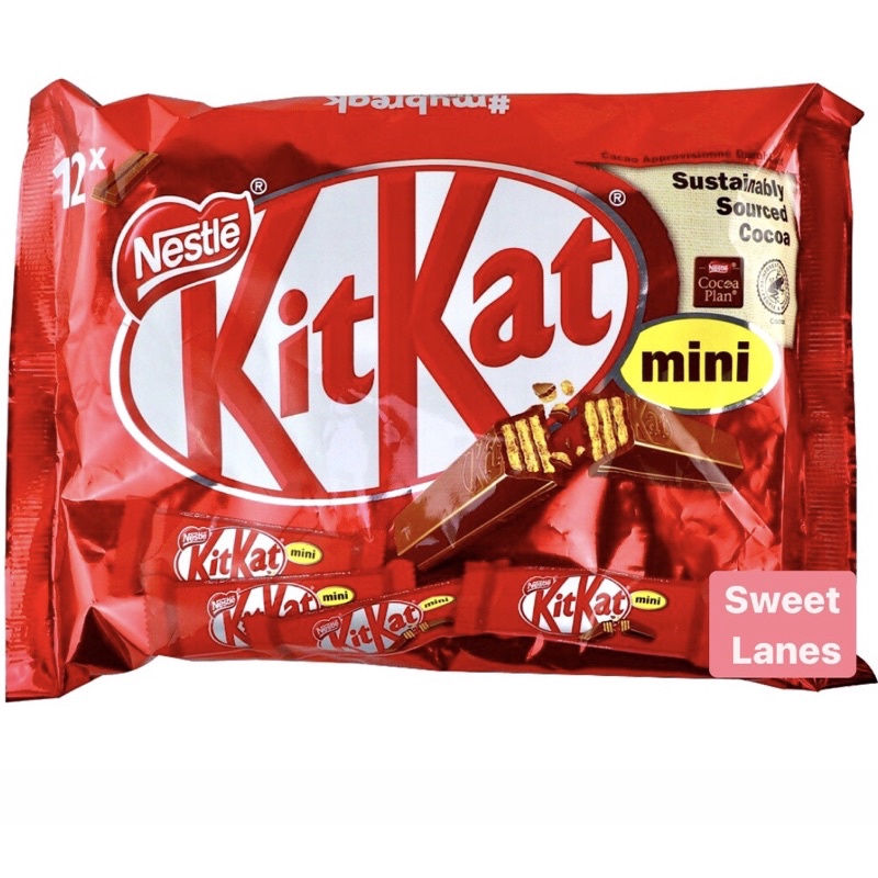 NESTLE KITKAT CHOCOLATE 200 GRAMS 12 PCS (Mall Price Php 230) Shopee