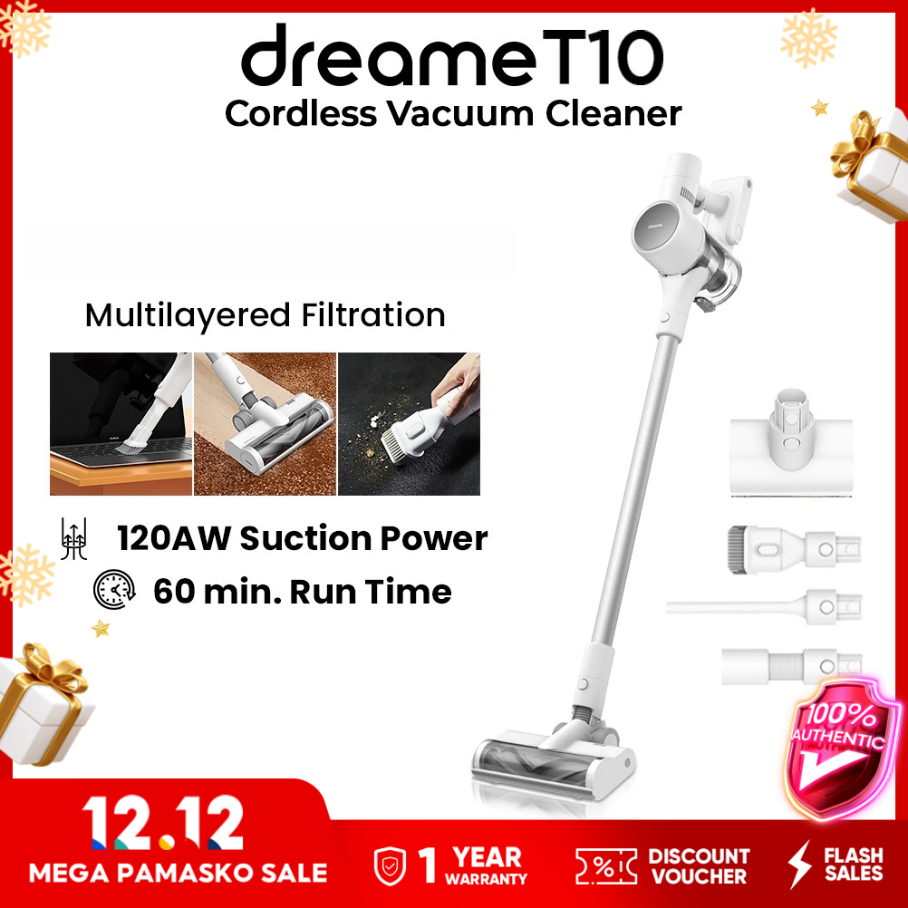 Dreame T10 Cordless Vacuum Cleaner 20kPa 60Min. Run Time with