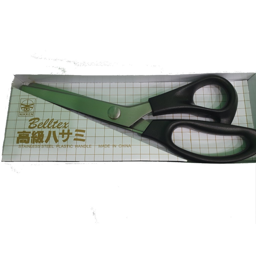 TAILOR PINKING METAL SCISSOR 9 INCH FOR TEXTILE SCALLOP PATTERN