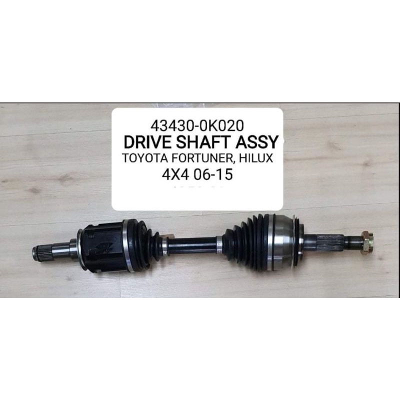 Drive Shaft Assy Toyota Fortuner, Hilux 4x4 1LD/2KD (20062015