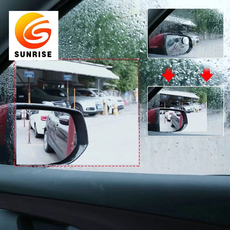 Original 1set(2pcs) Anti Fog Film for Side Mirror, Rainproof Film, Anti