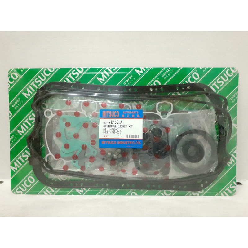 MITSUCO OVERHAULING GASKET HONDA D15B/A (1 SET) Shopee Philippines