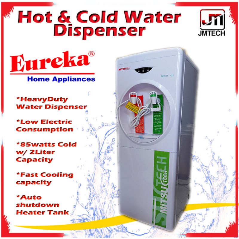 Eureka Water Dispenser Heavy Duty Hot and Cold ( MistuTech Brand Mwd131