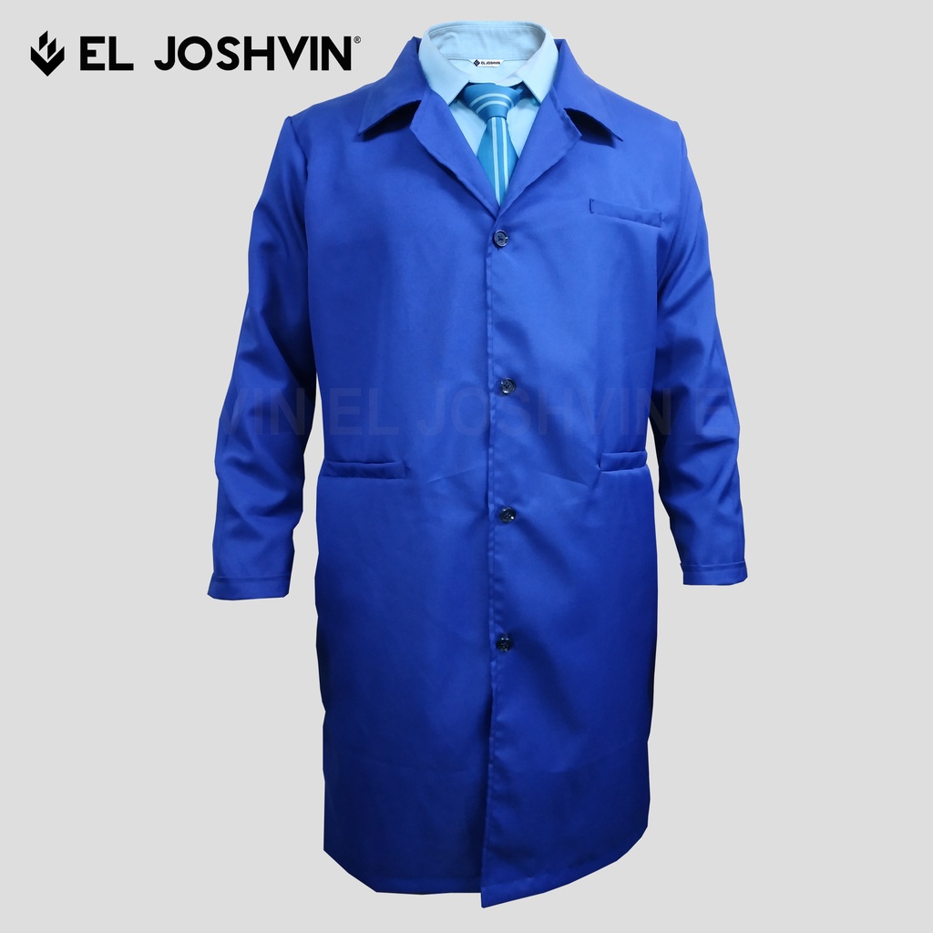 EL JOSHVIN Lab Gown Laboratory Gown / Lab Coat Laboratory Coat Royal
