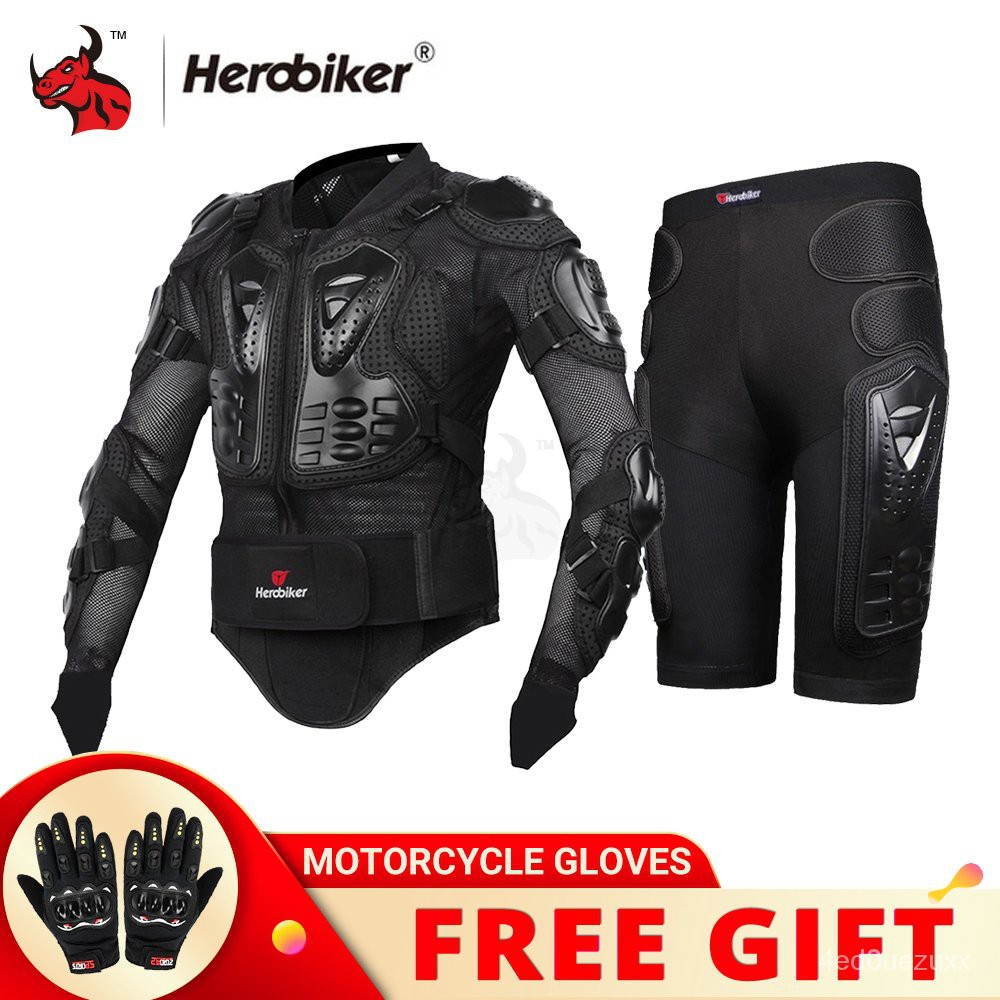 JKHEROBIKER Motorcycle Body Armor Motorcycle Armor Protection Moto