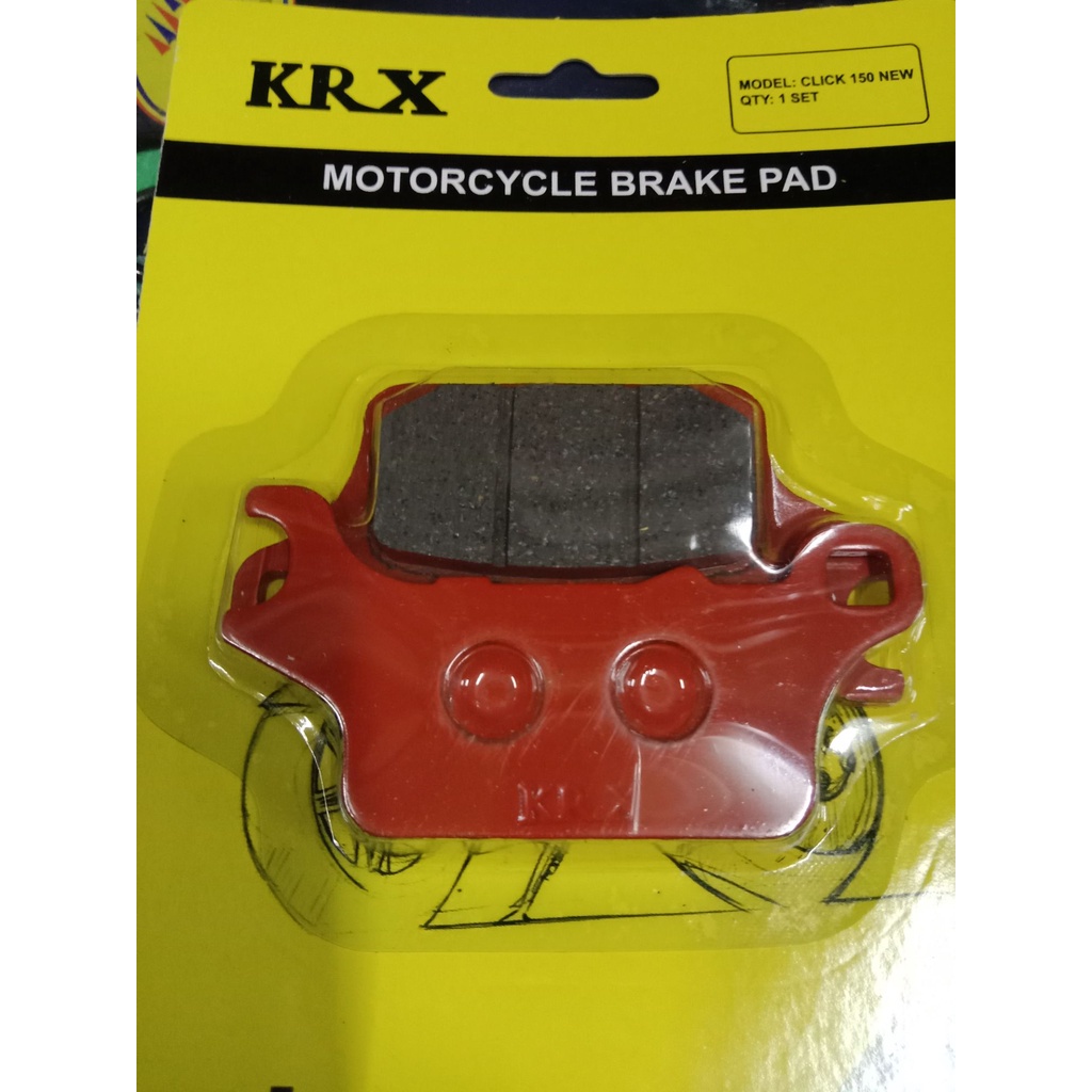 MOTORCYCLE BRAKE PAD FOR Click125/150 Mio i 125 / Wave125 / Beat new