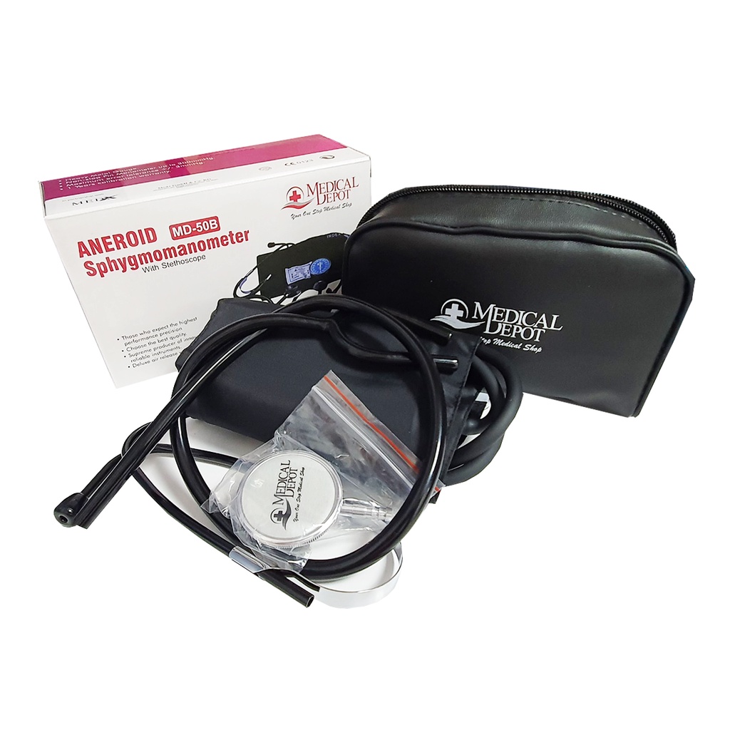 MEDX Aneroid Sphygmomanometer w/ Stethoscope Shopee Philippines