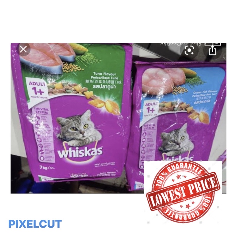 WHISKAS Cat food 7KGS Best Lower Price Shopee Philippines
