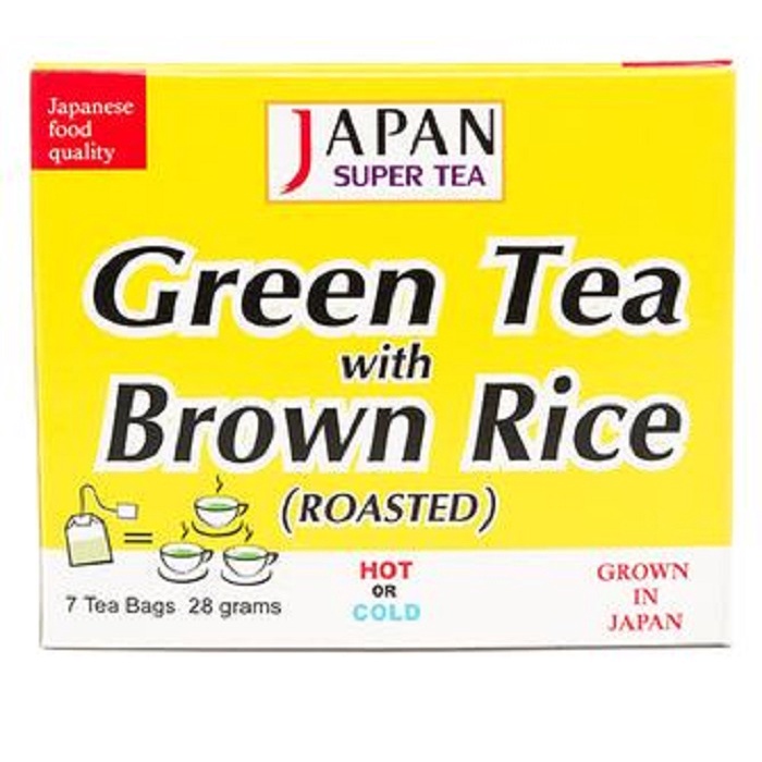 2022Japan Tea Green Tea With Brown Rice 1 Box / 7 Tea Bags (28g