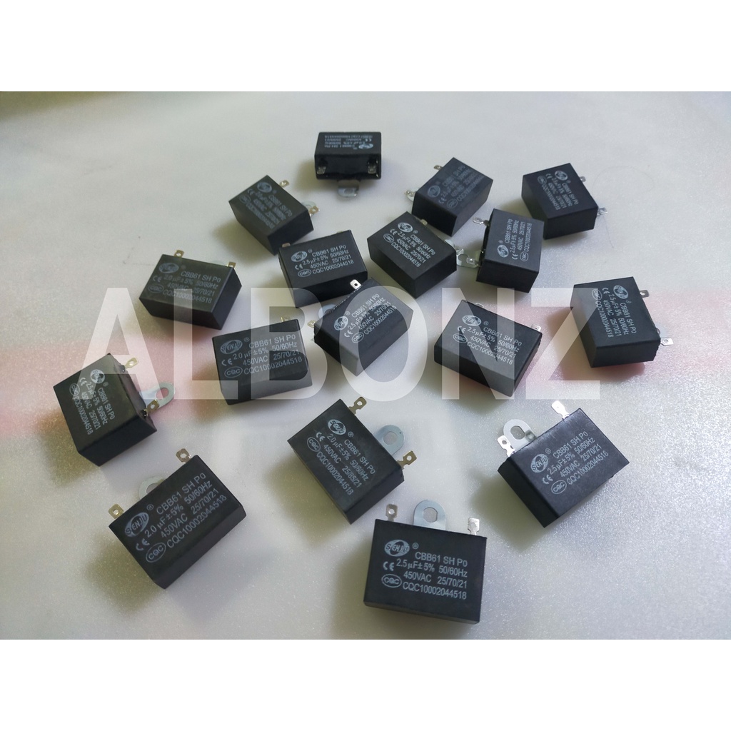 2.0uF / 2.5uF Electric Fan Capacitor 450V AC 50/60HZ Shopee Philippines