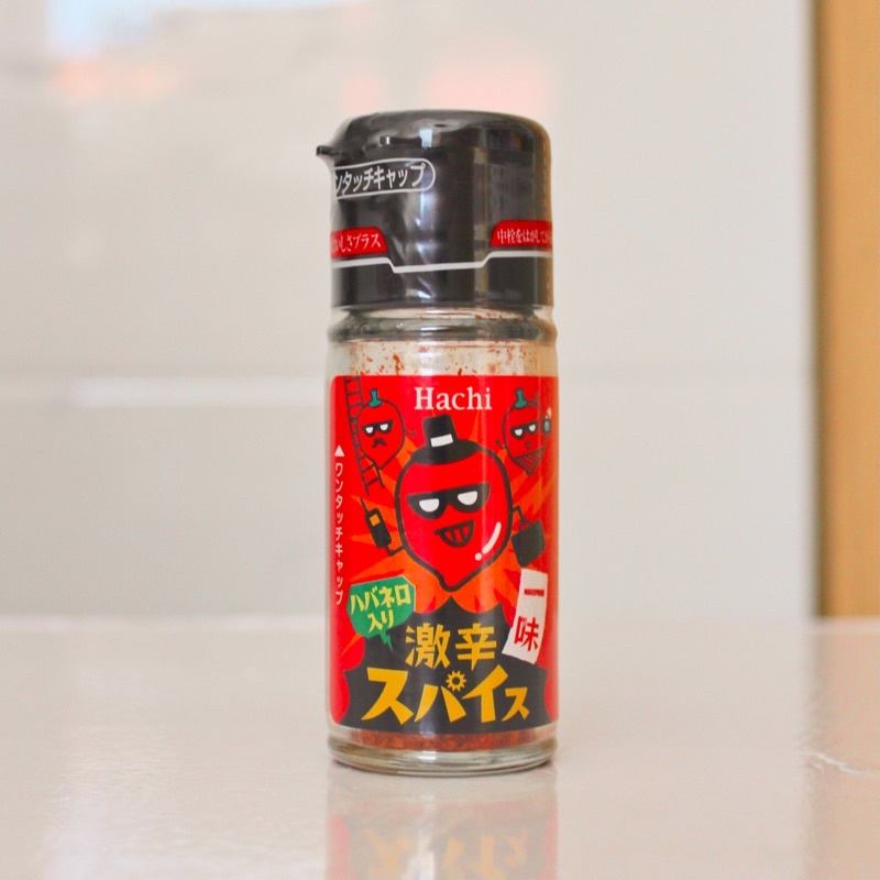 Japan Hachi Extremely Hot Ichimi Tokarashi Spice Red Chili Pepper 13g