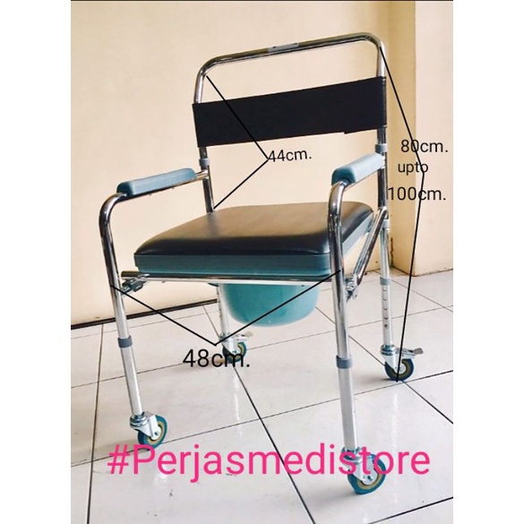 Commode Chair for erderly with foam HEAVY DUTY Shopee Philippines
