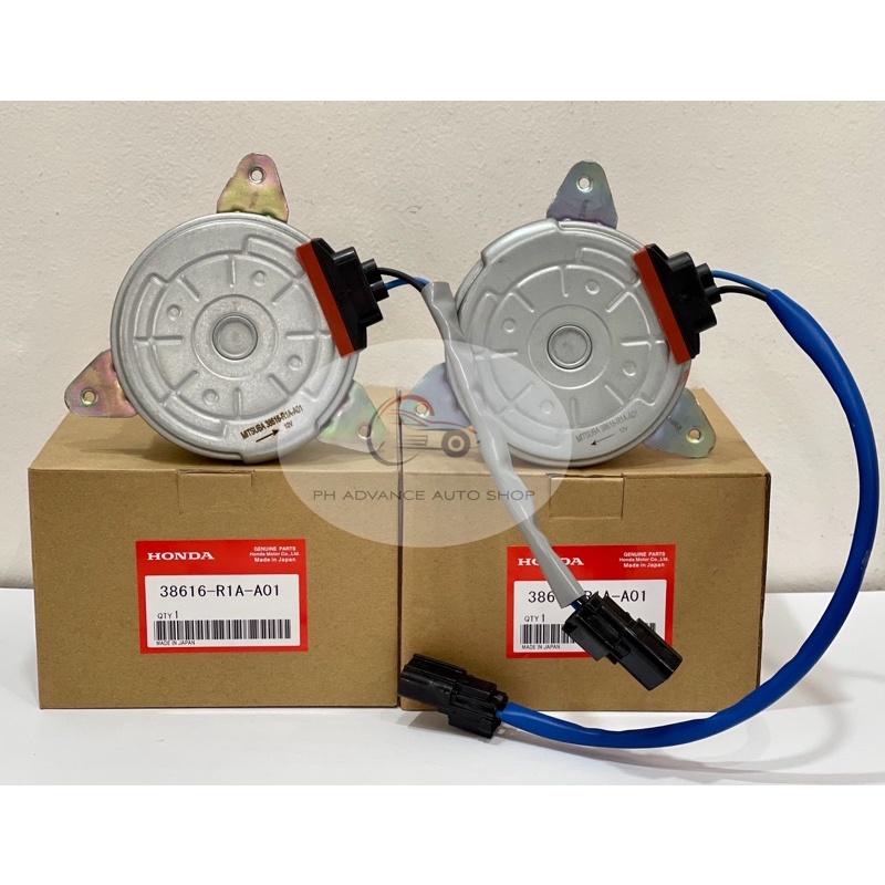 Combo Honda City Fan Motor Radiator / Condenser 2014Up 38616R1AA01
