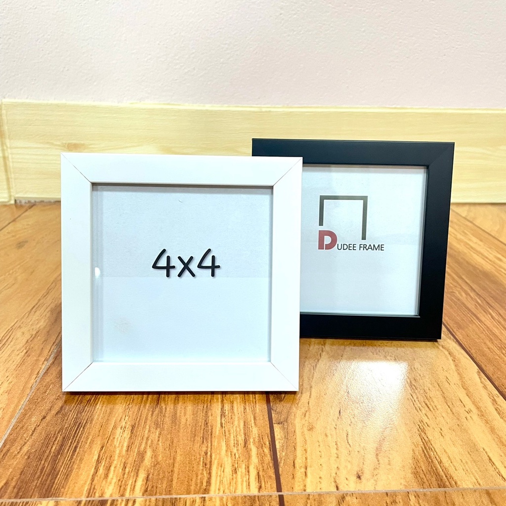 Photo Frame 4x4 Inch Double 4x4 Pair 3x3 Hinged Picture 0.5 Thick Edge