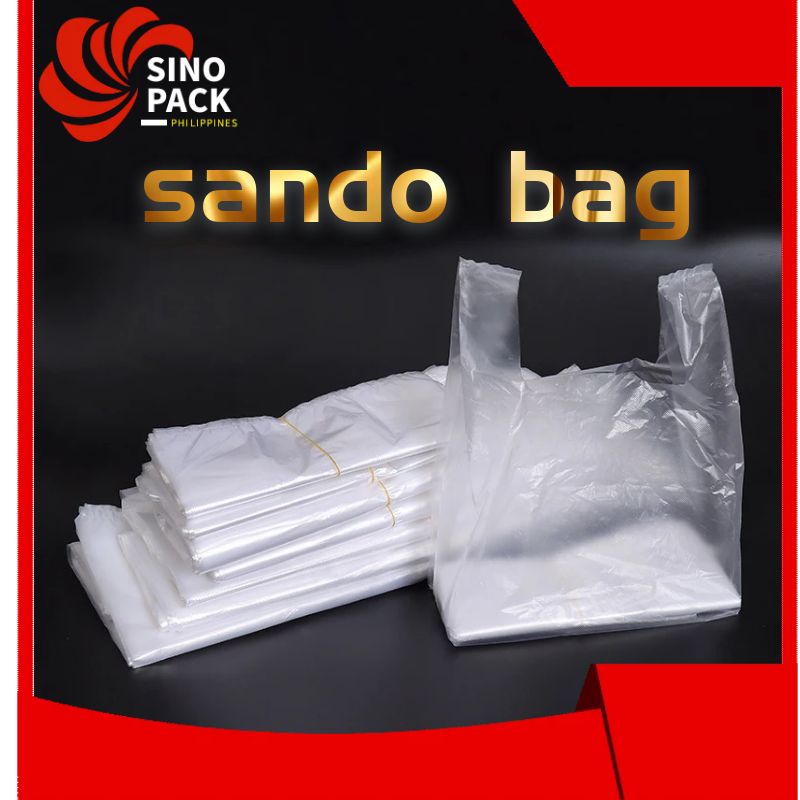 clear sando bag plastic bag sando pouch 200pcs sinopack Shopee