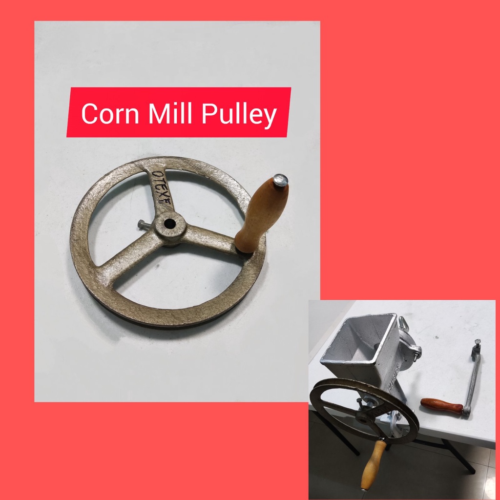 Corn Mill Pulley Cornmill Pulley Cornmill with Pulley Corn Mill with
