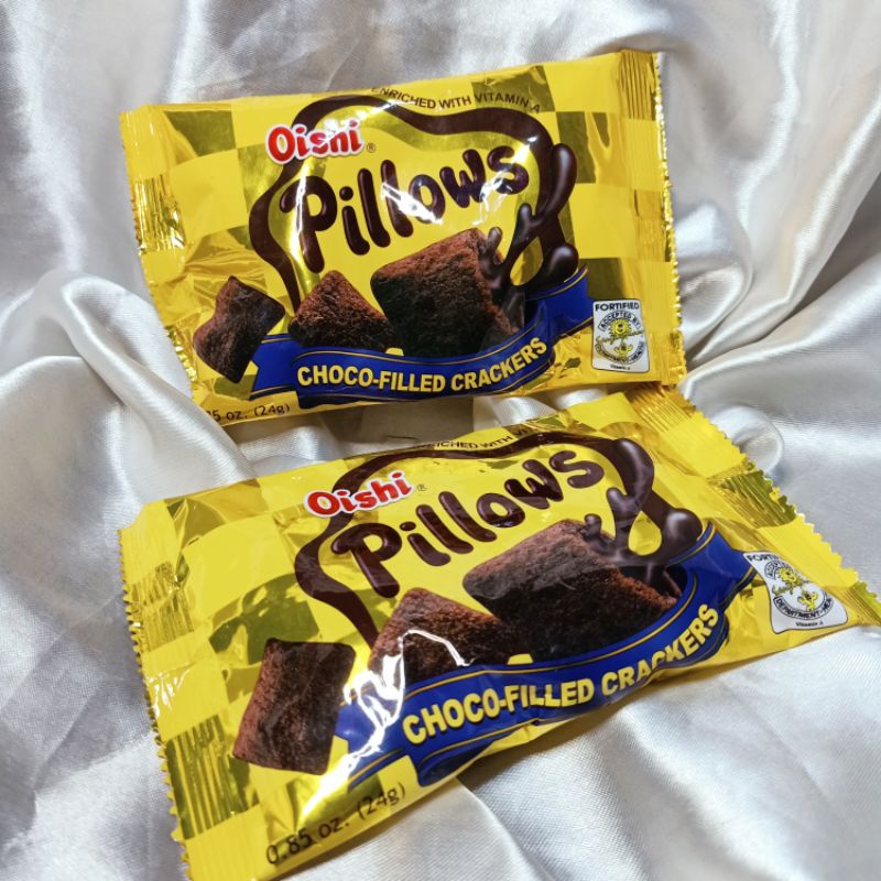 Oishi Pillows ChocoFilled Crackers Shopee Philippines