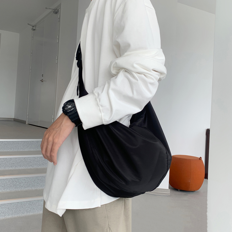 Ins Japanese Ulzzang Korean Fashion Boys Nylon Japan Men Tote Bag Sling