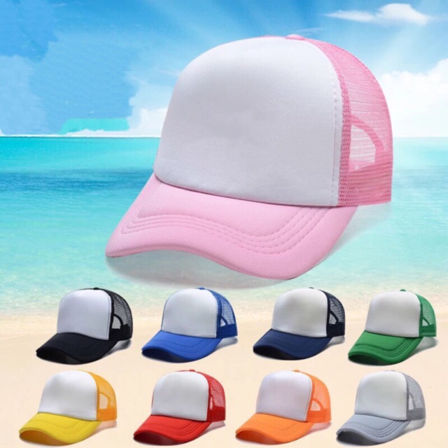 BGC COD Plain mesh Baseball cap net cap Shopee Philippines