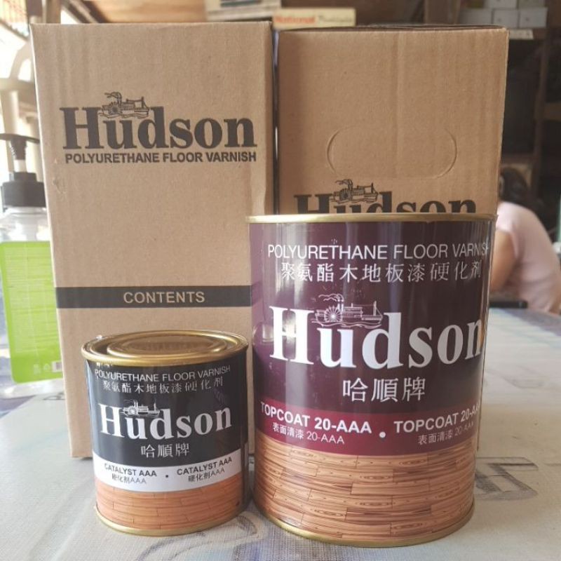 HUDSON PU FLOOR VARNISH TOP COAT 1 LITER Shopee Philippines