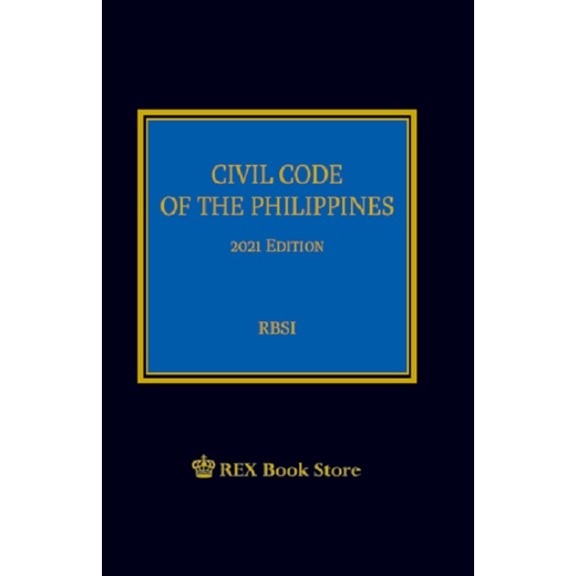 Civil Code of the Philippines (2021 Edition) Shopee Philippines