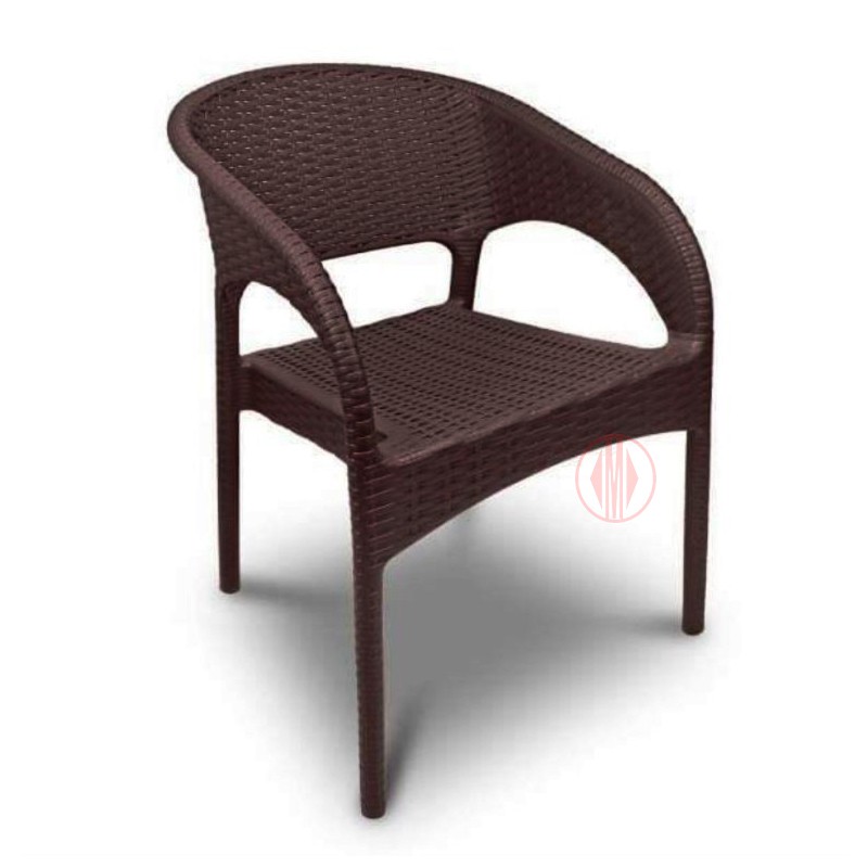 Jolly Rattan Arm Chair Shopee Philippines