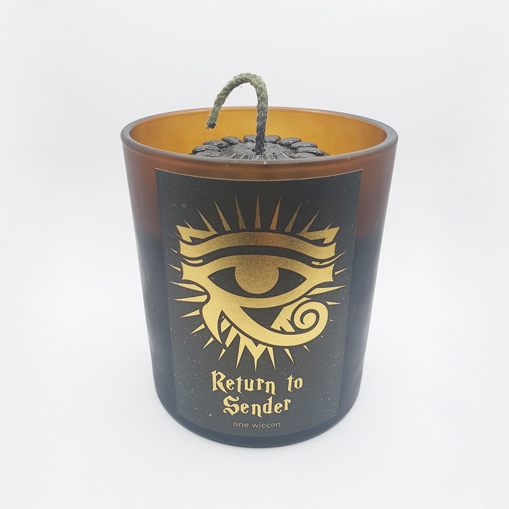 One Wiccan Ritual Candles To Protect, To Purify, To Return To Sender