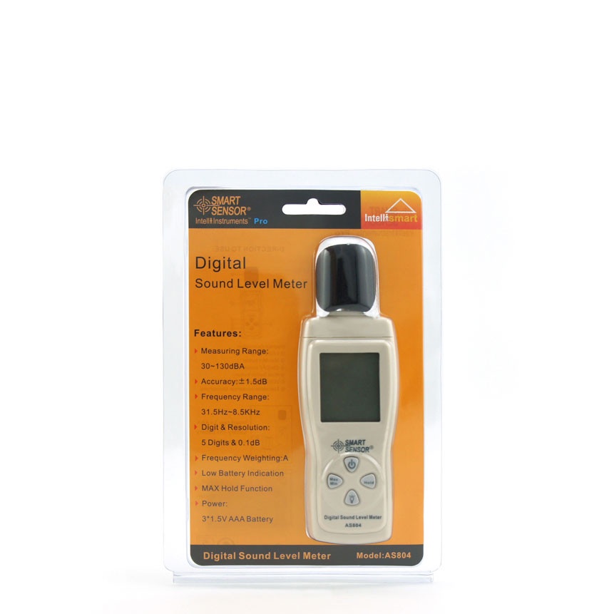 LBT Smart sensor AS804 sound level meter LCD display mini noise dB