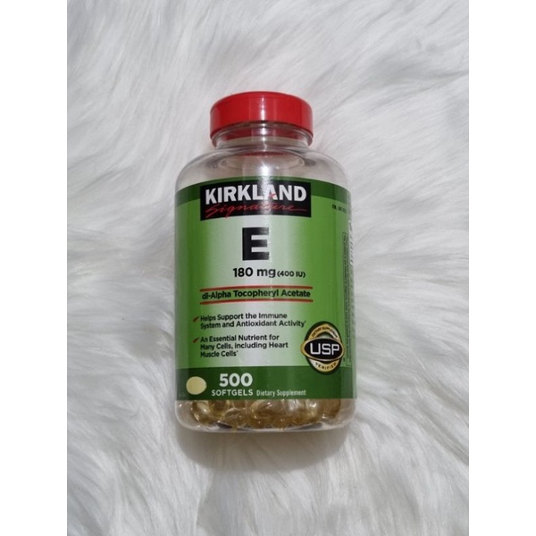 KIRKLAND VITAMIN E 500 SOFTGELS Shopee Philippines