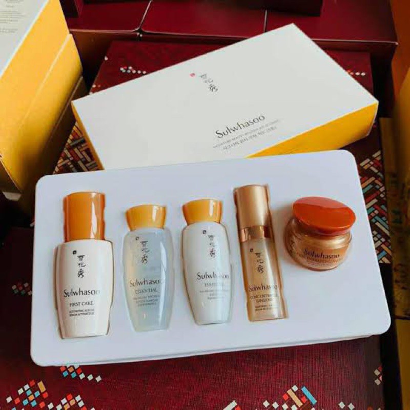 SULWHASOO Signature Beauty Routine Kit 5pc kit NEW PACKAGING AUTHENTIC