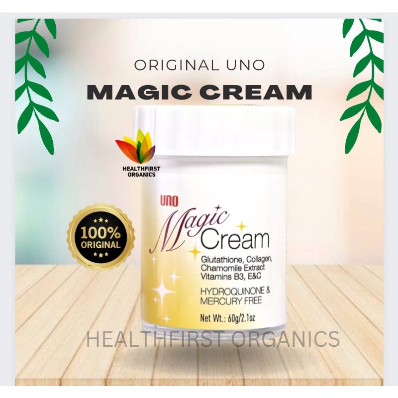 UNO MAGIC CREAM 60grams w/ GLUTATHIONE & COLLAGEN Whitening and