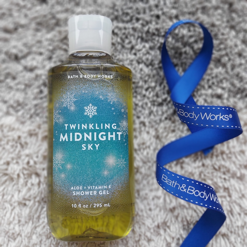 Bath & Body Works USA Twinkling Midnight Sky Shower Gel / Body Wash