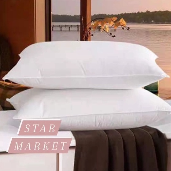 Pillow (unan) High Quality Comfortable 1PC Plain White Magic Pillow