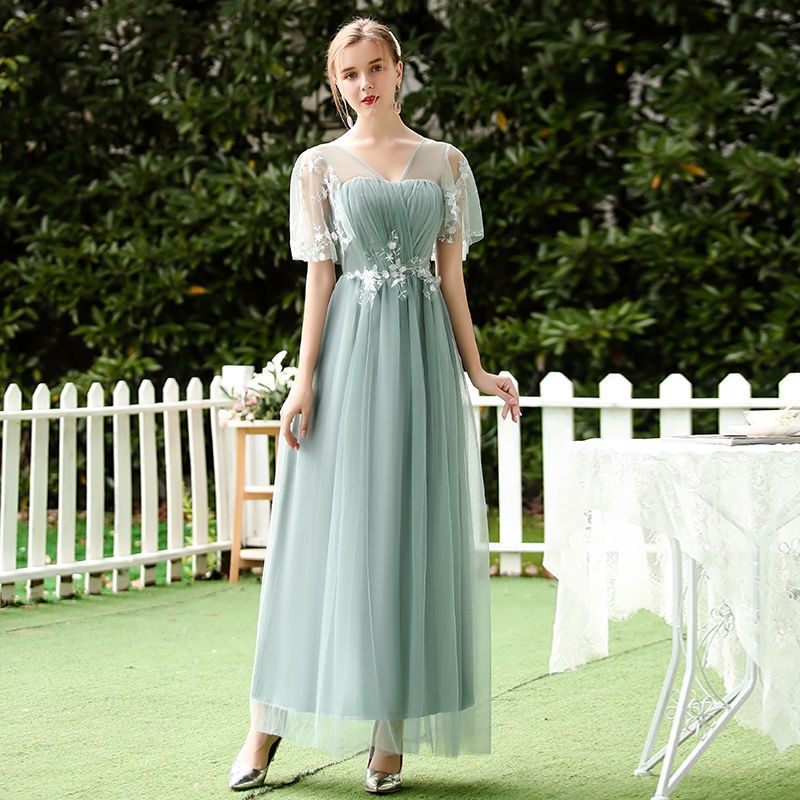 Bridesmaid Dress New Bridesmaid Evening Dress Wedding Long Maxi Dress