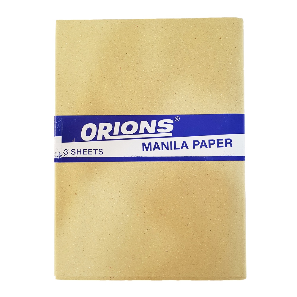 Orions Manila Paper 3piece Set Shopee Philippines
