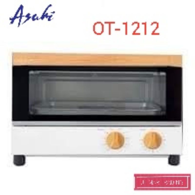 Asahi OT 1212 12liter Oven Toaster with Temperature Control and 30 min. Timer (Wooden Design