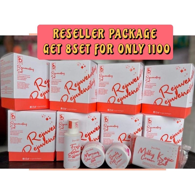 Sugar Dolls Rejuvenating Set Reseller Package Shopee Philippines