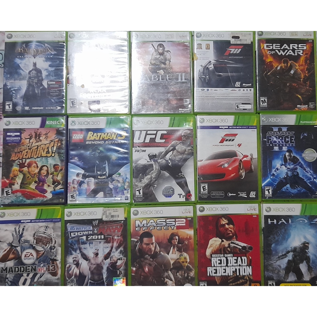 4pcs for 1.2k pesos SUPER SALE!!!!! XBOX 360 NTSC games AUTHENTIC